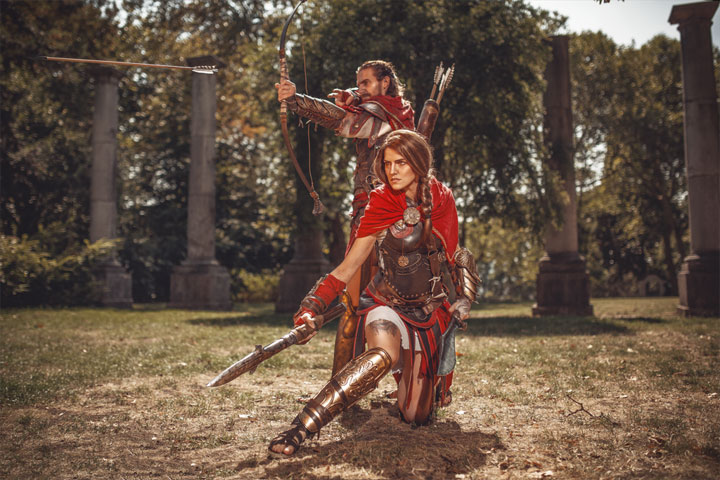 Najlepsze cosplaye - Kassandra i Alexios z Assassin’s Creed Odyssey - ilustracja #3