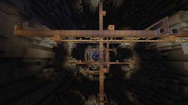 … i w rozmaitych miejscach. - Najlepsze minecraftowe projekty – Agamemnon, The Dropper i drukarka - wiadomość - 2014-10-27