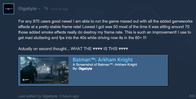 Batman: Arkham Knight - wyciekł patch poprawiający wydajność gry. - ilustracja #2