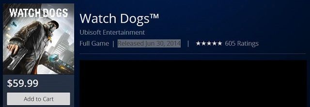 Watch Dogs - data premiery w sklepach SONY i Amazon wydaje się nieprawdziwa - ilustracja #1