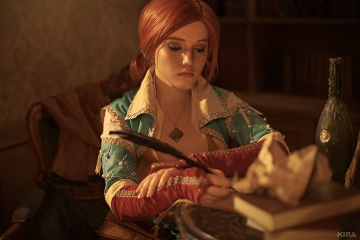 Najlepsze cosplaye - Triss z Wiedźmina 3 - ilustracja #3