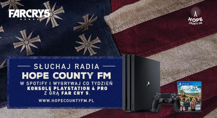 Far Cry 5: Radio Hope County FM rozpoczyna nadawanie na platformie Spotify - ilustracja #1