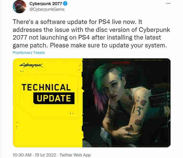 Cyberpunk 2077 z poprawką dla wersji PC; problemy z audio zażegnane - ilustracja #2