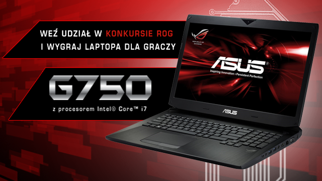 Wygraj laptopa ASUS G750 w konkursie na GRYOnline.pl - ilustracja #1