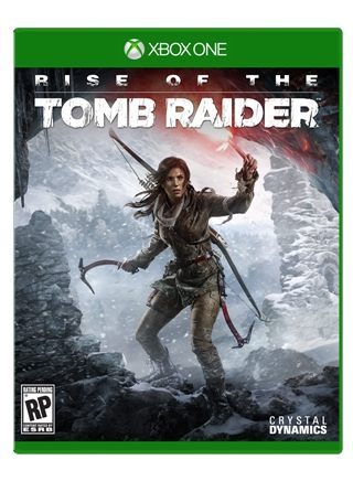Oficjalna okładka gry Rise of the Tomb Rider
