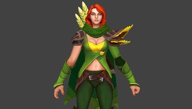 Najlepsze cosplaye - Windranger z gry Dota 2 - ilustracja #2