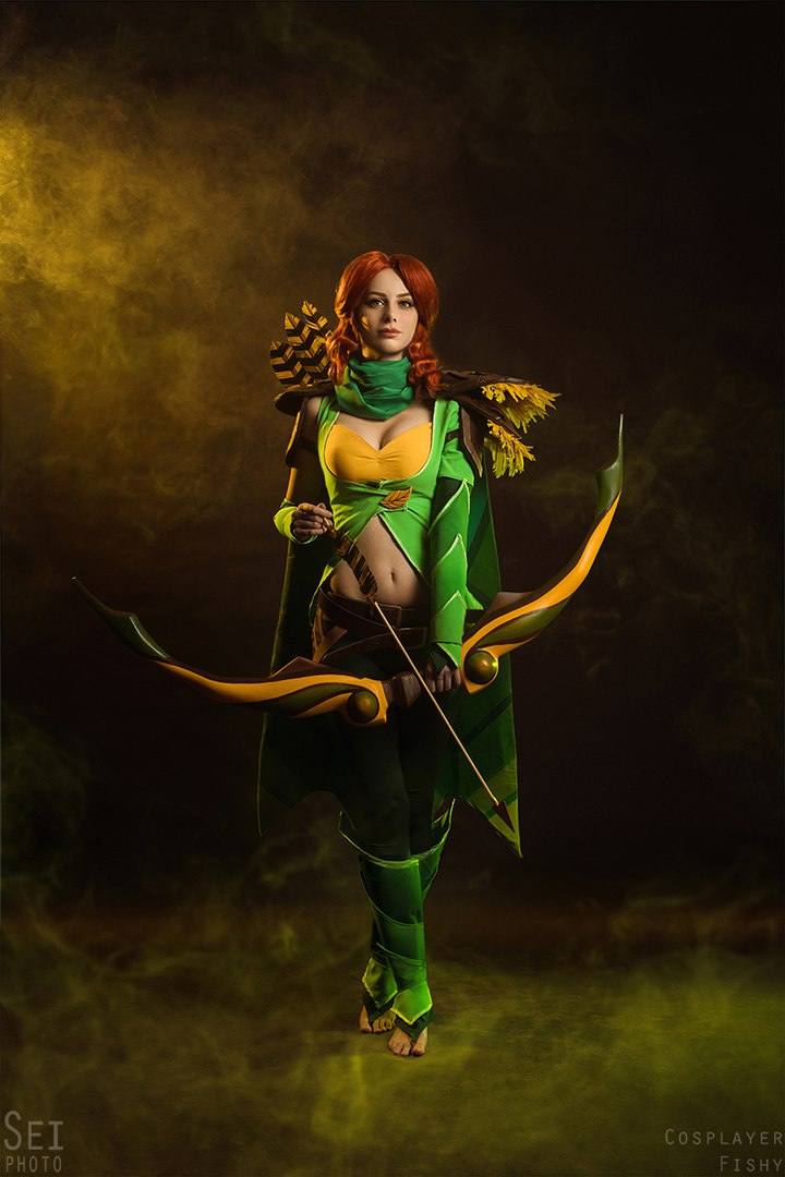 Najlepsze cosplaye - Windranger z gry Dota 2 - ilustracja #3