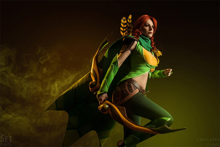 Najlepsze cosplaye - Windranger z gry Dota 2 - ilustracja #6