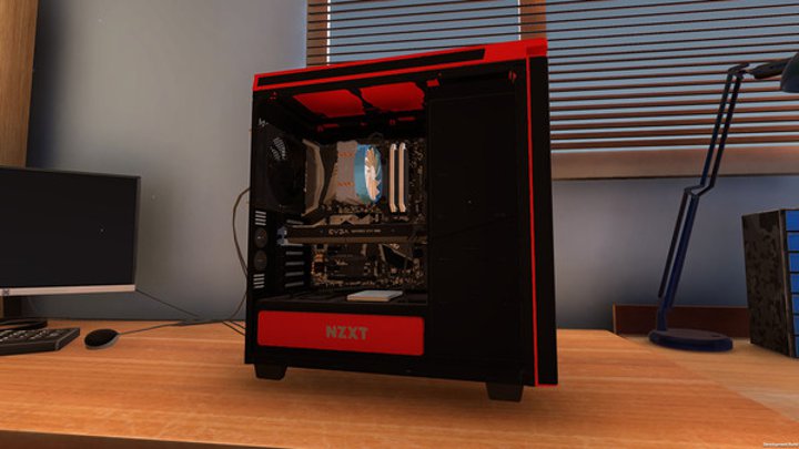 PC Building Simulator pozwoli na złożenie swojego komputera marzeń. - PC Building Simulator debiutuje w Steam Early Access i chwali się licencjami - wiadomość - 2018-03-29