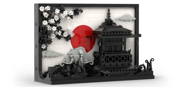 Źródło: LEGO; materiały promocyjne - Przepiękny zestaw LEGO inspirowany japońską sztuką i architekturą podbija serca fanów klocków - wiadomość - 2024-03-18