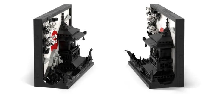 Źródło: LEGO; Materiały promocyjne - Przepiękny zestaw LEGO inspirowany japońską sztuką i architekturą podbija serca fanów klocków - wiadomość - 2024-03-18
