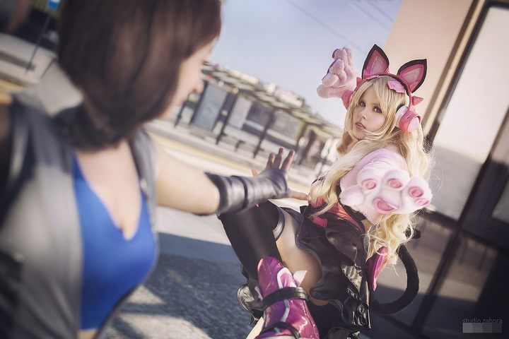 Najlepsze cosplaye - Asuka, Eliza i Chloe z Tekken 7 - ilustracja #9