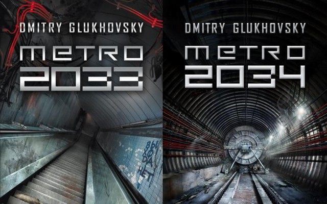 Okładki dwóch książek z serii Metro, napisanych przez Głuchowskiego - Gracz na wypasie - trzy końce świata - wiadomość - 2012-12-17