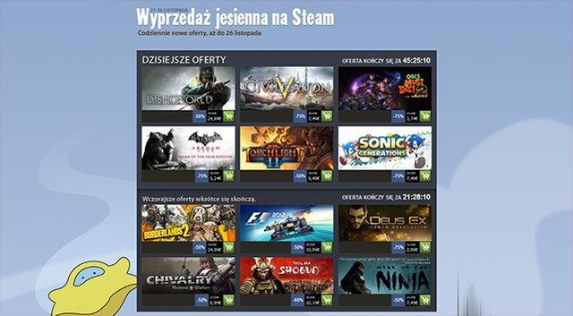 Kolejny dzień promocji na Steam ( m.in. m.in. Orcs Must Die! 2, Torchlight 2, Batman: Arkham City, Dragon Age i Lone Survivor) - ilustracja #1