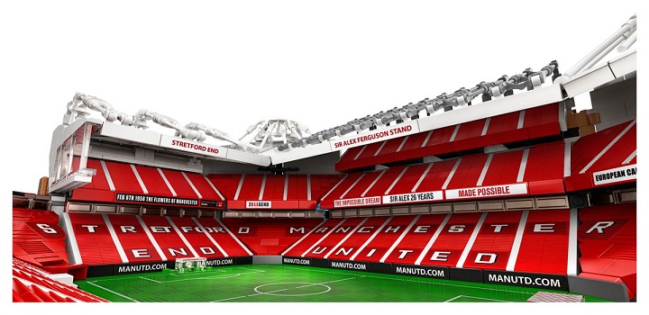 Widok znany z telewizji ;-) - Nowy zestaw LEGO Creator pozwoli nam zbudować własny Old Trafford - wiadomość - 2020-01-26