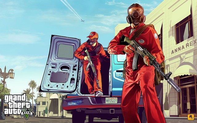 W przyszłym roku użytkownicy Grand Theft Auto Online wezmą udział w kooperacyjnych napadach. - Grand Theft Auto V otrzyma fabularne DLC i tryb kooperacyjnych napadów - wiadomość - 2013-12-09