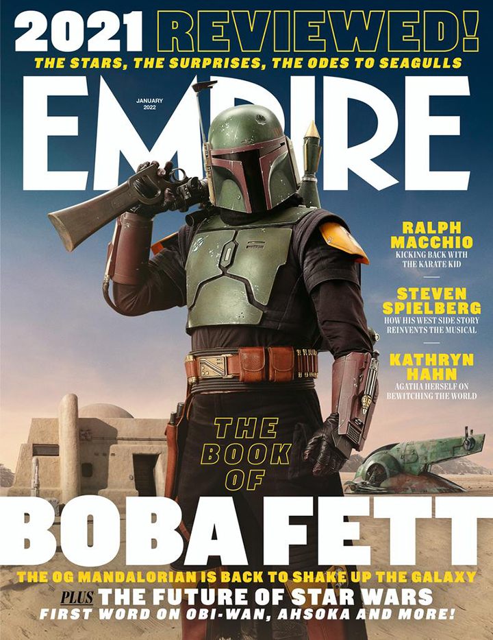 Boba Fett w pełnej krasie na okładce magazynu. Przyjrzyj się dokładnie jego zbroi i broni - ilustracja #1