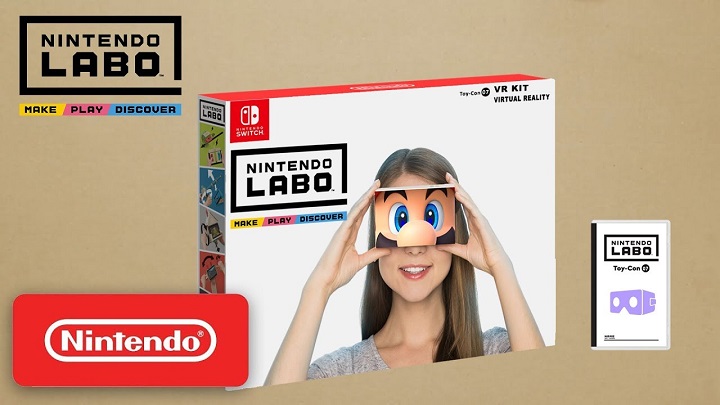 Tak fani wyobrażali sobie zestaw VR wykorzystujący Nintendo Labo. (Źródło: Captain Hishiro, YouTube) - Nintendo Switch otrzyma wsparcie VR w tym roku? - wiadomość - 2019-02-17