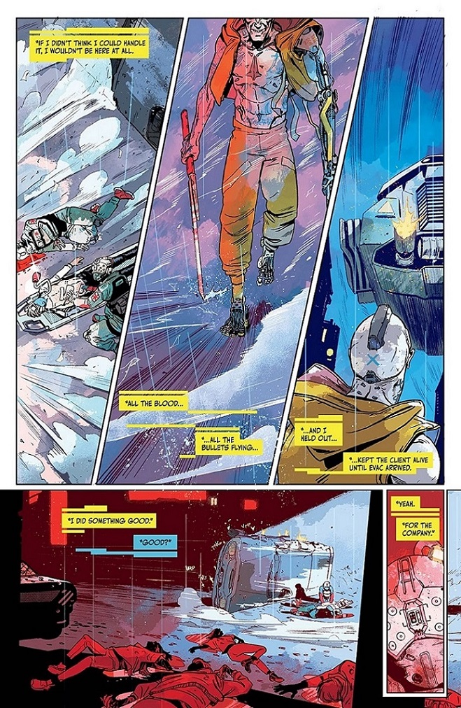 Premiera Cyberpunk 2077 Trauma Team - komiksu od Dark Horse - ilustracja #3