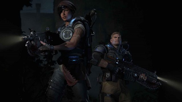 Bohaterowie Gears of War 4. - Gears of War 4 zaprezentowane w akcji. Premiera pod koniec 2016 roku - wiadomość - 2015-06-15