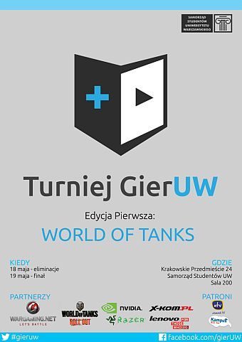 Turniej World of Tanks w ramach Juwenaliów Uniwersytetu Warszawskiego - ilustracja #1
