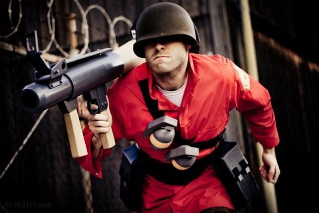 Najlepsze cosplaye - Soldier z Team Fortress 2 - ilustracja #1