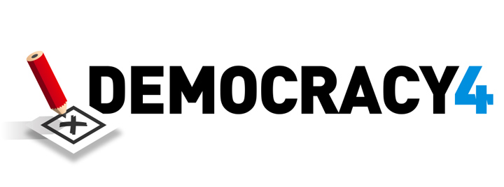 Na razie jedynym udostępnionym materiałem graficznym z Democracy 4 jest powyższe logo. - Powstaje Democracy 4. Gra podejmie współczesne tematy, np. fake newsy - wiadomość - 2018-09-17