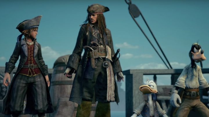 Nie będzie to pierwsze spotkanie Jacka Sparrowa i Sory. - Piraci z Karaibów pojawią się w Kingdom Hearts 3 - wiadomość - 2018-06-12