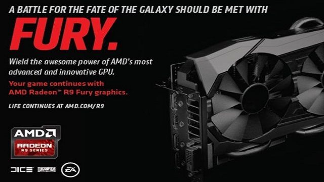 Radeon R9 Fury to nie pierwsza karta AMD promowana przy pomocy darmowej gry. - Star Wars: Battlefront za darmo dla nabywców Radeon R9 Fury - wiadomość - 2015-11-18