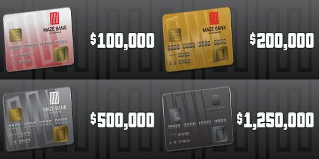 Wizualizacja kart pieniężnych, wyciągnięta z plików gry. - Mikropłatności w Grand Theft Auto Online i strona techniczna Grand Theft Auto V na PC - wiadomość - 2013-09-25