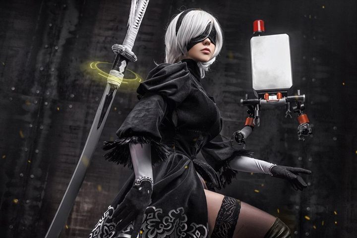 Źrodło: Fenix Fatalist - Najlepsze cosplaye - 2B z Nier: Automata - wiadomość - 2017-03-28