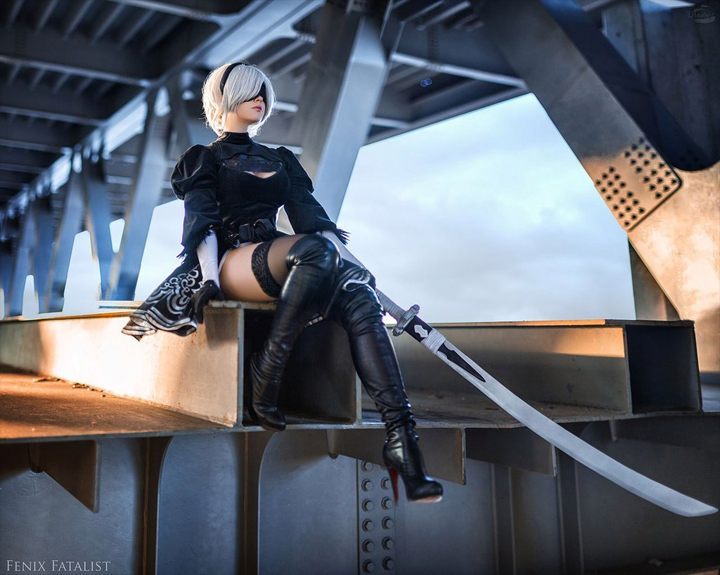 Najlepsze cosplaye - 2B z Nier: Automata - ilustracja #5