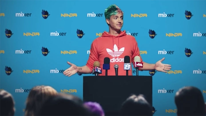 Ninja bardzo dobrze poradził sobie na Mixerze. - Ninja – bardzo udany debiut streamera na Mixerze - wiadomość - 2019-08-05