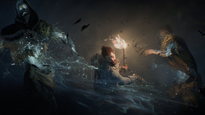 Banishers: Ghosts of New Eden. Źródło: Don’t Nod / Focus Entertainment. - 10 gier w PS Plus Extra i Premium na lipiec 2025, a wśród nich Cyberpunk 2077. Przypominamy o ofercie PlayStation - wiadomość - 2025-07-15