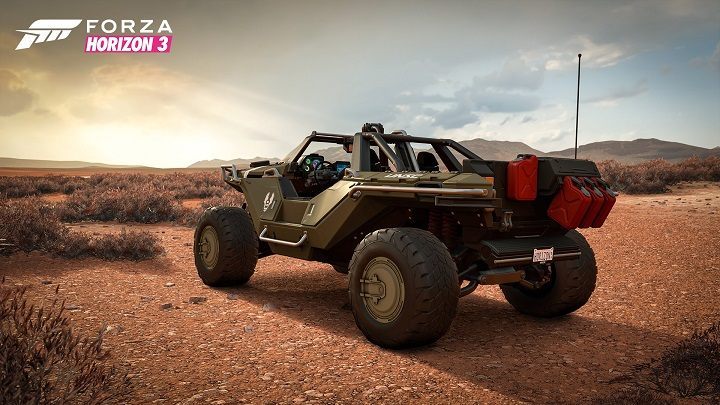 Forza Horizon 3 - Warthoga z Halo otrzymają osoby, które grały w Halo 5: Guardians lub Halo: The Master Chief Collection. - Forza Horizon 3 - nowe materiały z rozgrywką i informacje o soundtracku - wiadomość - 2016-09-13