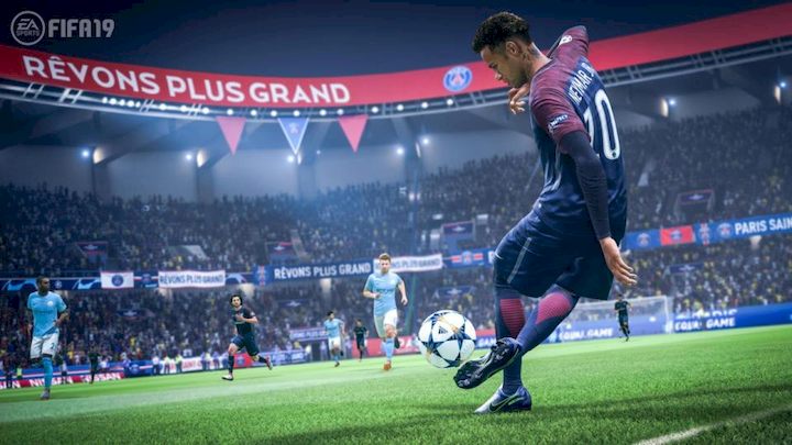 Neymar w FIFA 19.