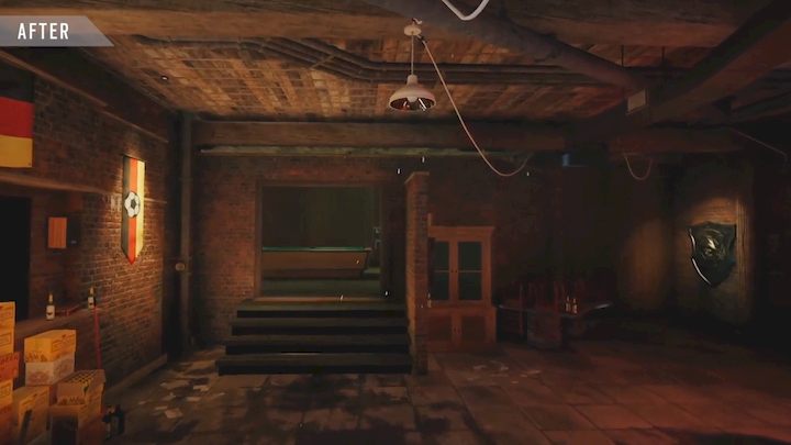 Nowa wersja mapy Clubhouse. - Duże zmiany w Rainbow Six Siege; Ubisoft nie planuje kontynuacji - wiadomość - 2018-02-20