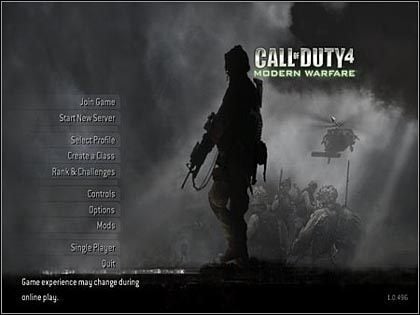 Demo gry Call of Duty 4: Modern Warfare w drodze - ilustracja #1