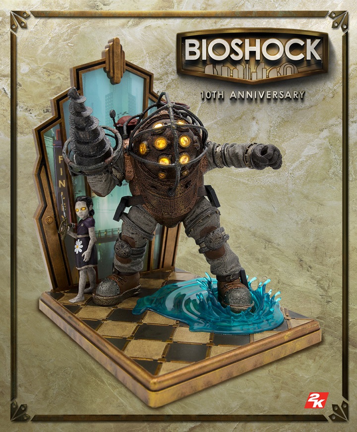 Figurka dodawana do BioShock 10th Anniversary Collector's Edition. - 2K Games świętuje dziesięciolecie serii BioShock - wiadomość - 2017-08-22