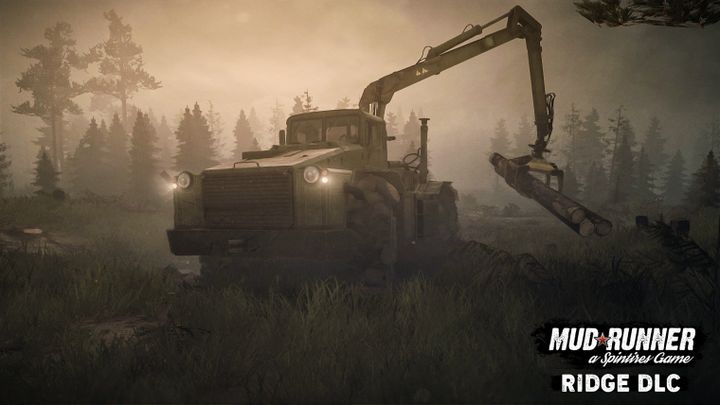 Ciężarówka D-538 będzie świetnym środkiem transportu dla odnalezionych bali drewna. - Spintires: Mudrunner – premiera darmowego DLC The Ridge z nową zawartością - wiadomość - 2018-05-30