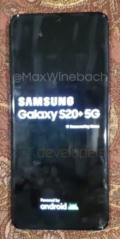 Samsung Galaxy S20+ na zdjęciach. Trwają prace nad nowym składanym smartfonem - ilustracja #2