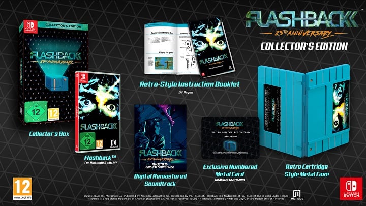 Flashback 25th Anniversary Collector’s Edition. - Oryginalny Flashback powróci w nowej wersji na Switcha - wiadomość - 2018-03-20