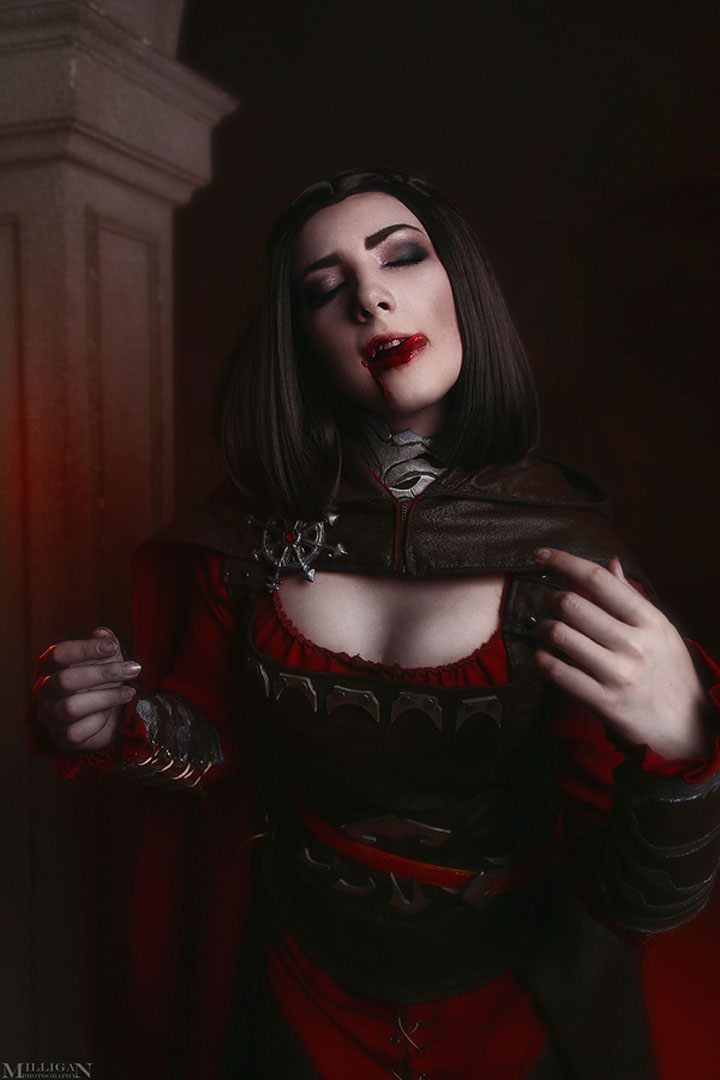 Najlepsze cosplaye - Serana z The Elder Scrolls V: Skyrim - Dawnguard - ilustracja #4