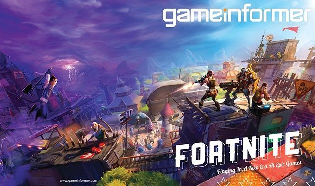 Okładka nowego numeru magazynu Game Informer. - Fortnite od Epic Games będzie grą free-to-play - wiadomość - 2014-04-09