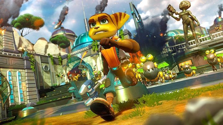 Ratchet doleciał na amerykański rynek – podróż do Europy zajmie mu nieco więcej czasu. - Ratchet & Clank - dziś światowa premiera remake'u pierwszej części serii - wiadomość - 2016-04-12