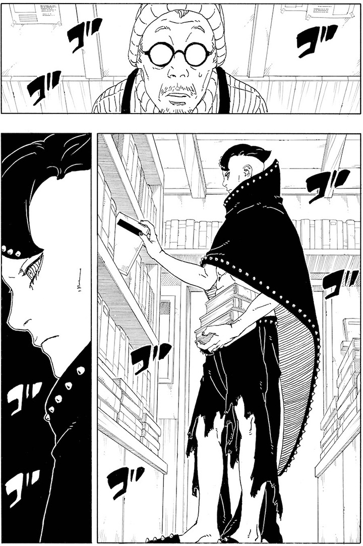Boruto: Two Blue Vortex, Masashi Kishimoto i Mikio Ikemoto, Shueisha, 2023 - „Potrzebujemy więcej postów doceniających Jurę”. Zapowiedź 17. rozdziału Boruto: Two Blue Vortex sprawiła, że fani są zachwyceni nowym antagonistą - wiadomość - 2024-12-17