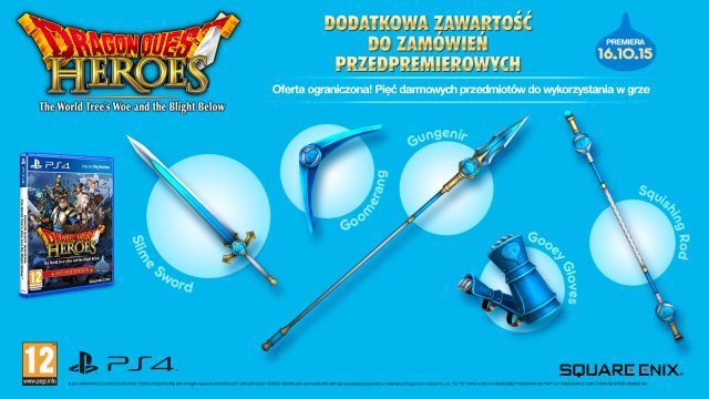 W ten piątek premiera gry Dragon Quest Heroes: The World Tree’s Woe and the Blight Below - ilustracja #1