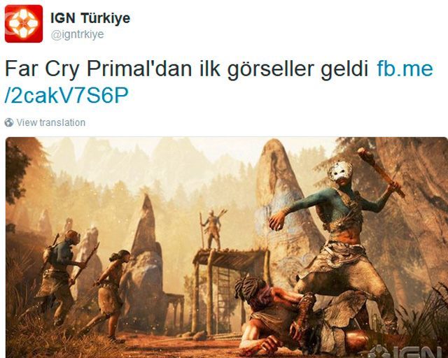 W kolejnej odsłonie cyklu karabiny zamienimy na dzidy i maczugi. - Far Cry Primal - następna odsłona serii postawi na klimaty prehistoryczne - wiadomość - 2015-10-06