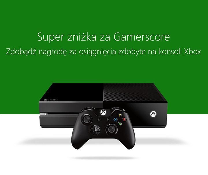 Super Zniżka za Gamerscore z ofertą promocyjnego zakupu konsol Xbox One - ilustracja #1