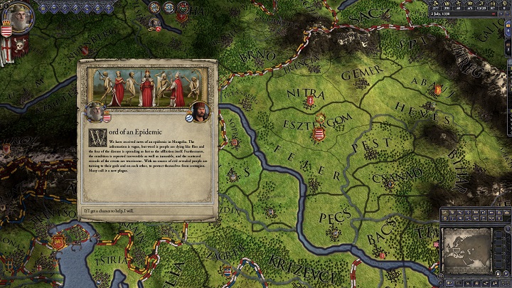 Epidemia – mam wrażenie, że firma Paradox Interactive nie wybrała tego dodatku przypadkowo. - Crusader Kings 2: The Reaper’s Due za darmo - wiadomość - 2020-03-09